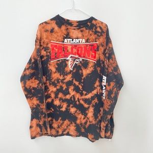 Atlanta falcons custom dyed long sleeve tshirt